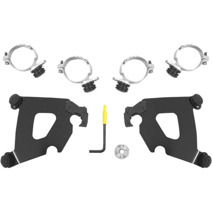 Memphis Shades Cafe Mounting Kit - Black - FXDL MEB2015_73574