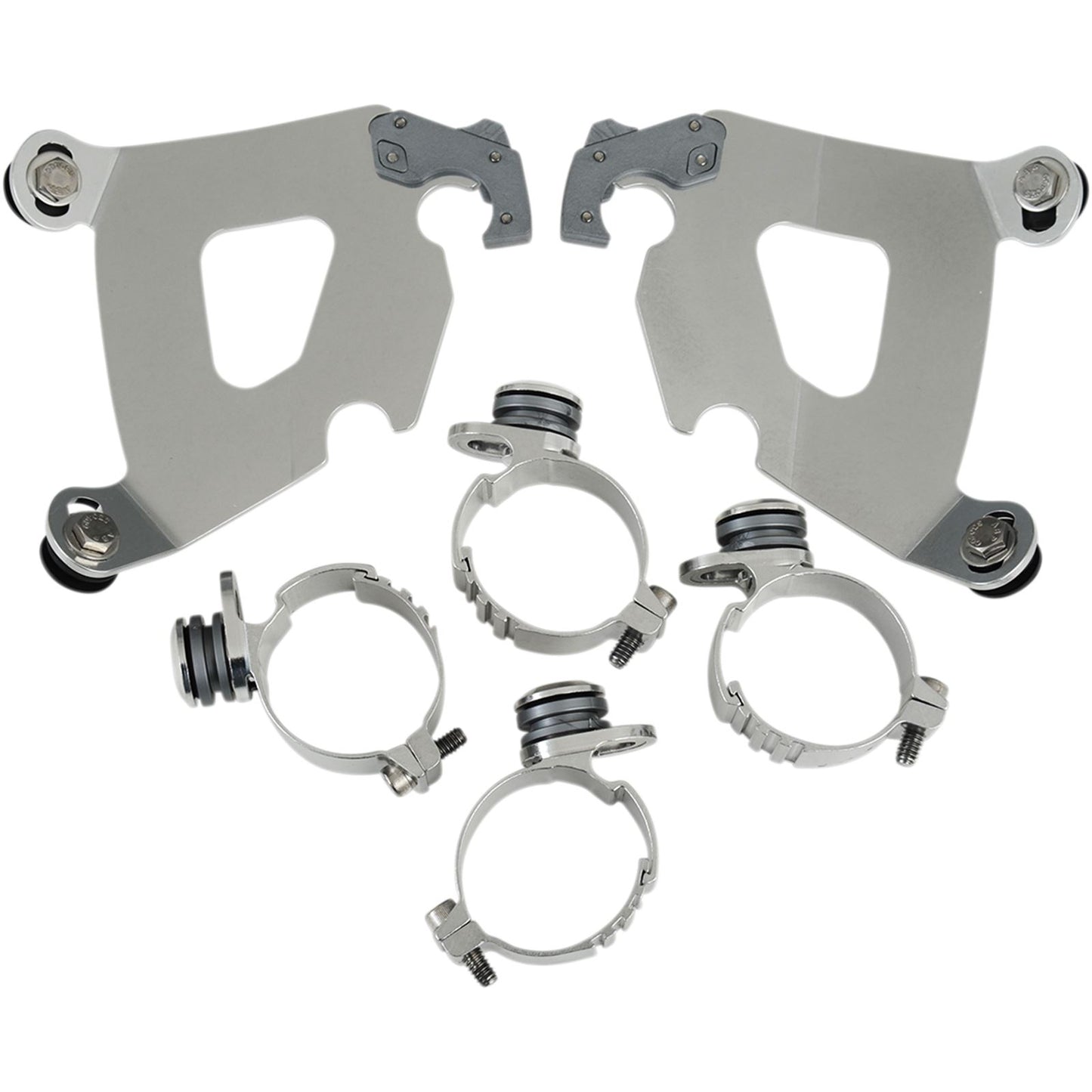 Memphis Shades Cafe Mounting Kit - Polished - FXD MEK1994_426705