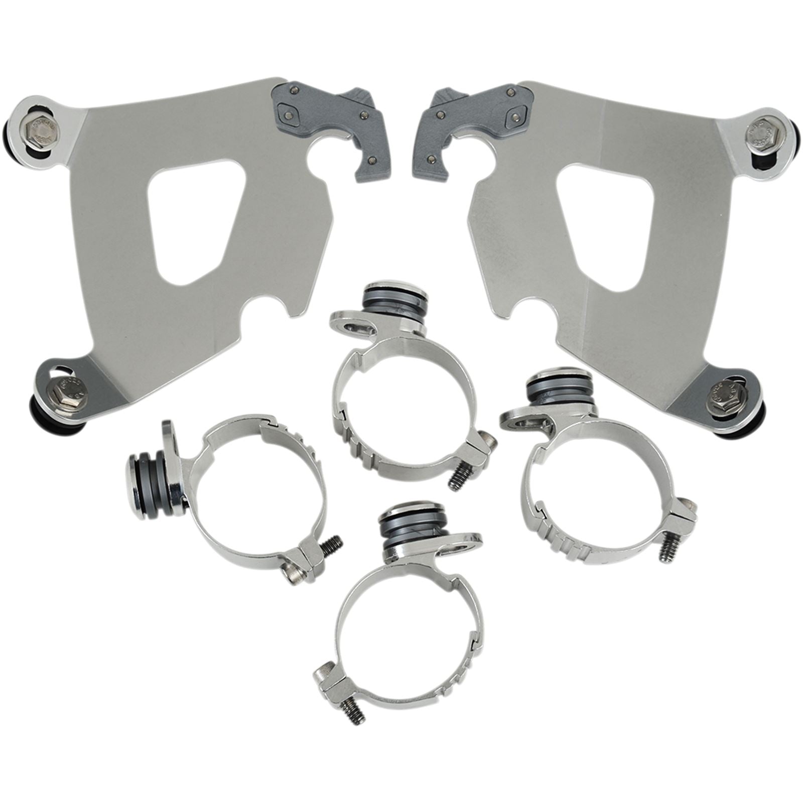 Memphis Shades Cafe Mounting Kit - Polished - FXD MEK1994_426705