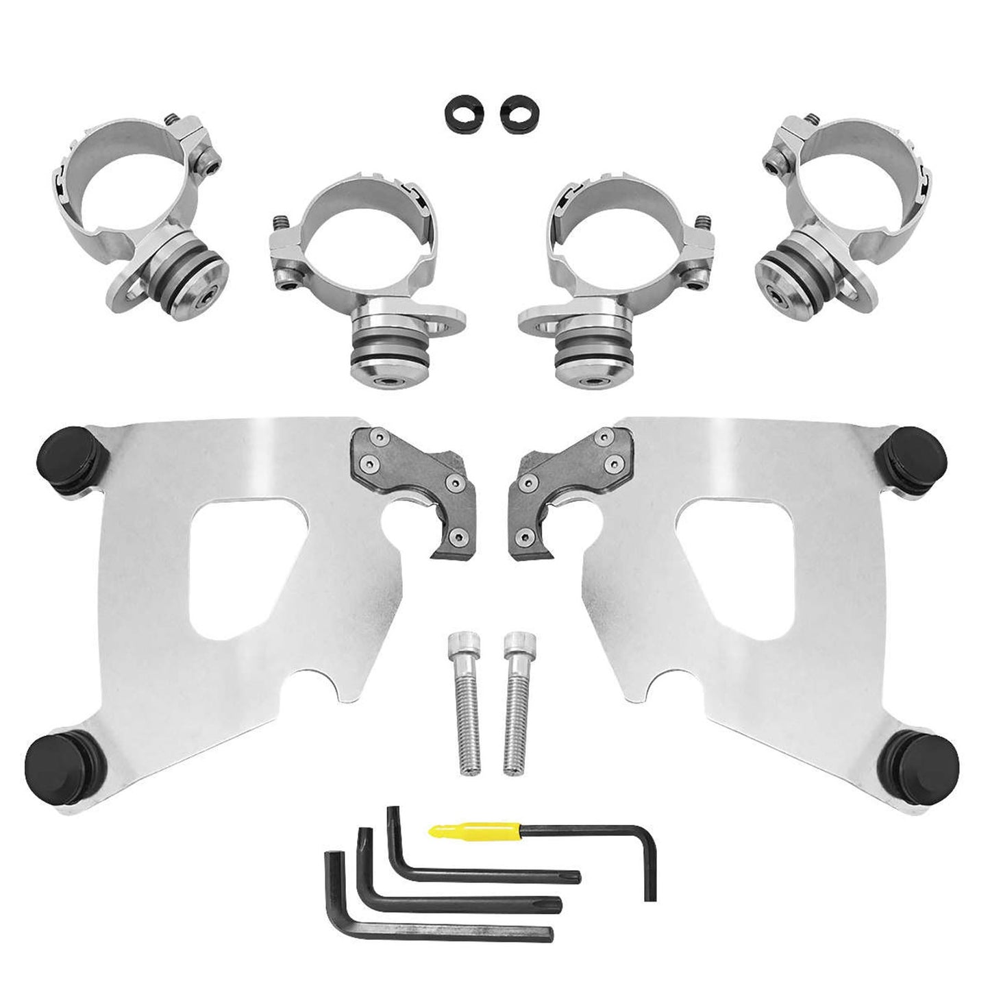 Memphis Shades Cafe Mounting Kit - Polished - XL 48 MEK1996_73578