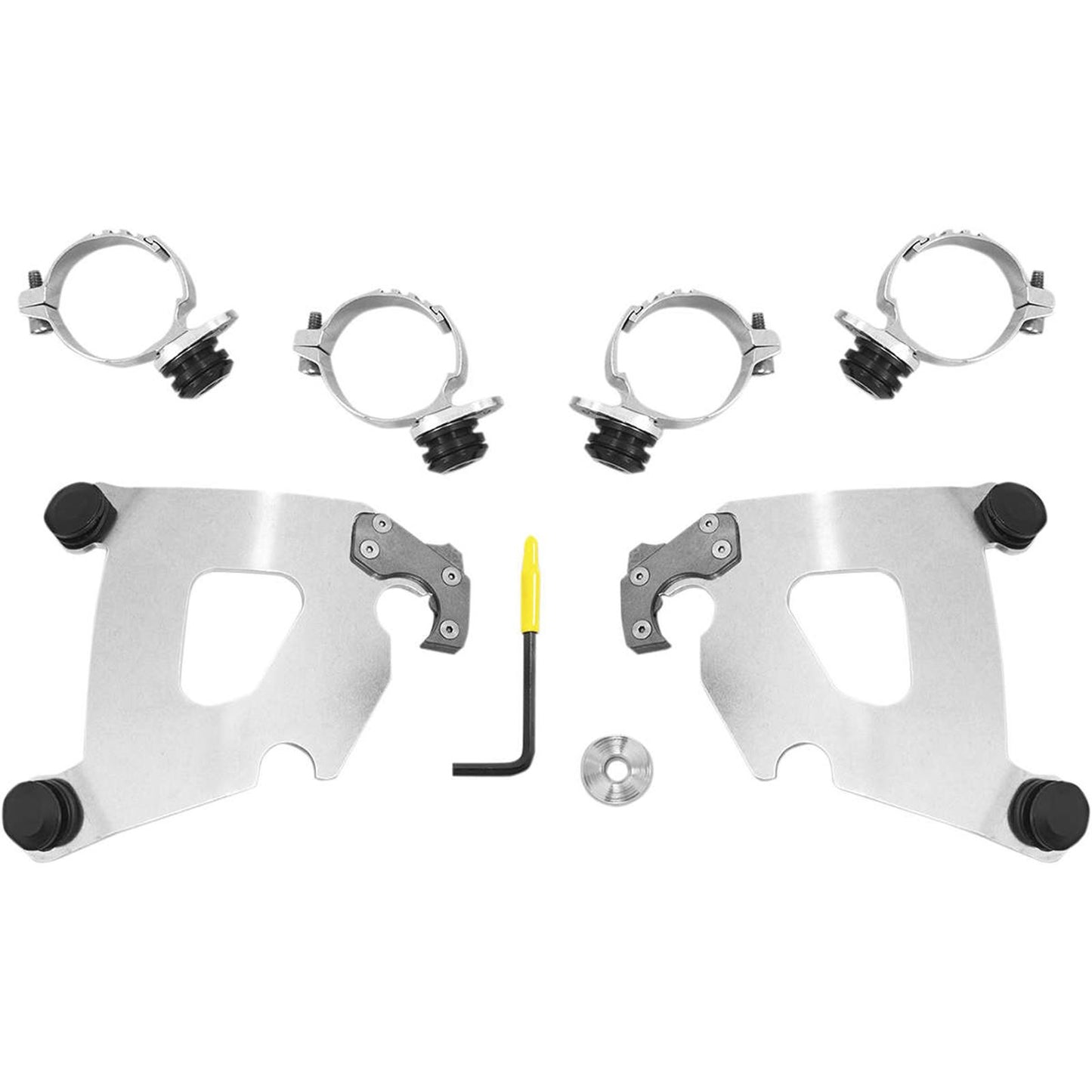 Memphis Shades Cafe Mounting Kit - Polished - FXDL MEK2015_73582