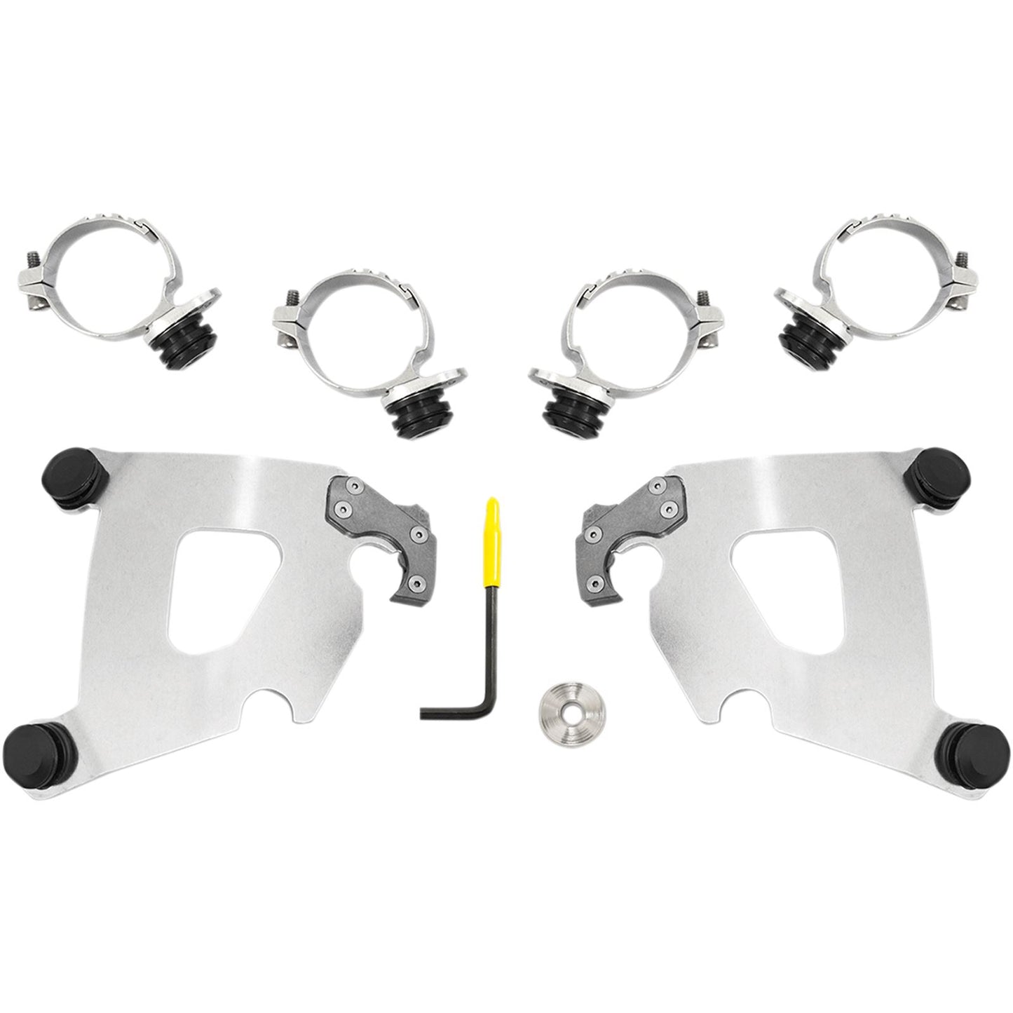Memphis Shades Cafe Mounting Kit - Polished - FXDL MEK2015_425989