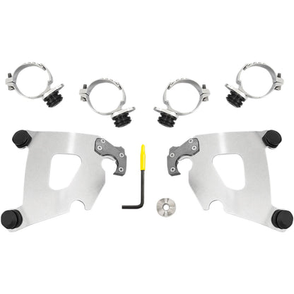 Memphis Shades Cafe Mounting Kit - Polished - FXDL MEK2015_426764
