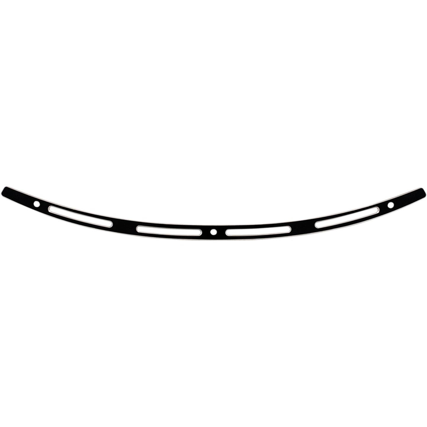 Memphis Shades Windshield Trim - Black - Slots - FLH '96-'13 MEB0945_427022