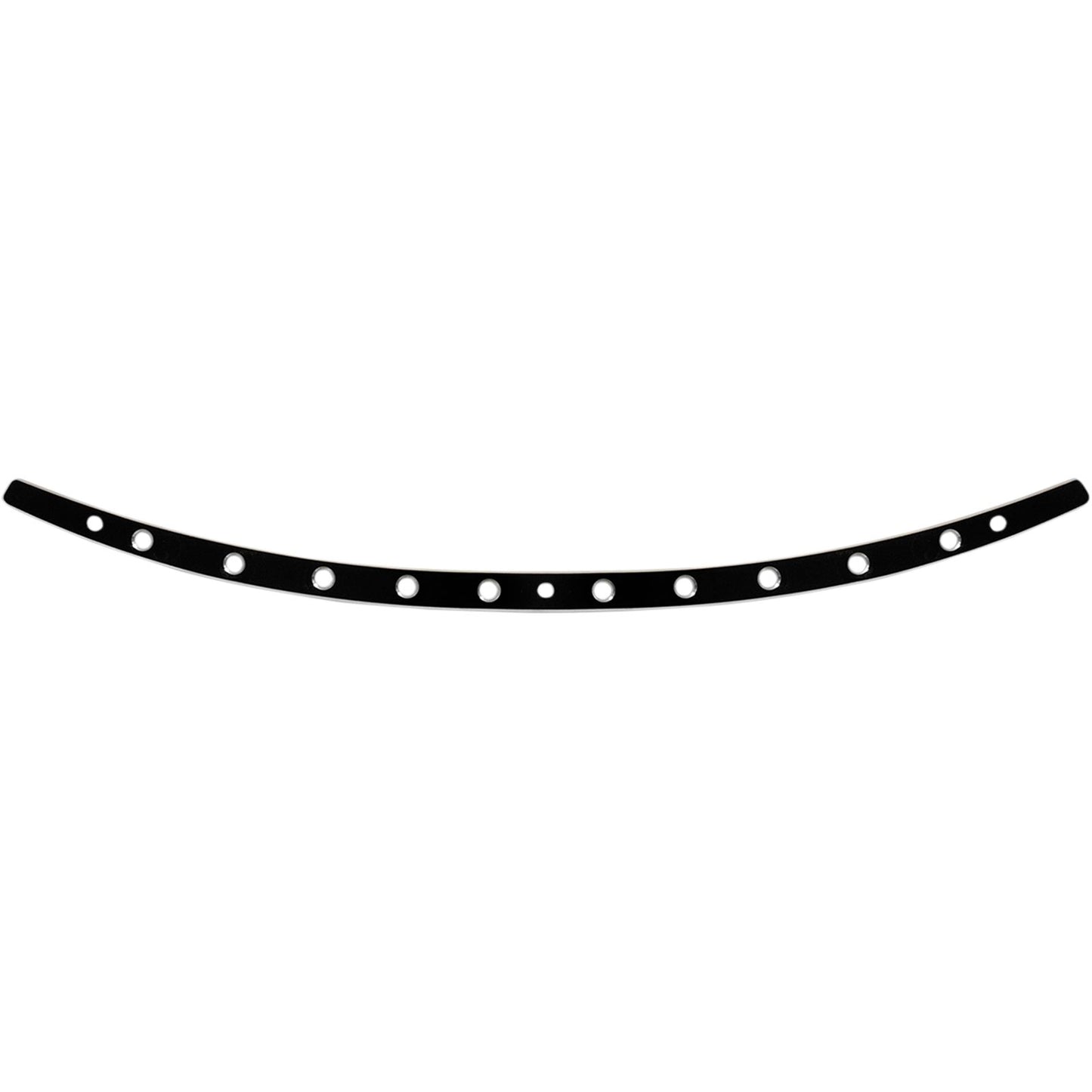 Memphis Shades Windshield Trim - Black - Holes - FLH '96-'13 MEB0947_427026