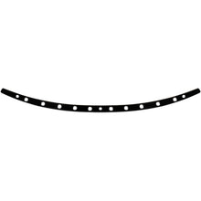 Memphis Shades Windshield Trim - Black - Holes - FLH '96-'13 OPEN BOX [MPN: MEB0947]_1830813