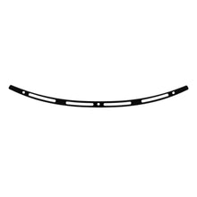 Memphis Shades Windshield Trim - Black - Slots - FLH '14+ MEB0974_73639
