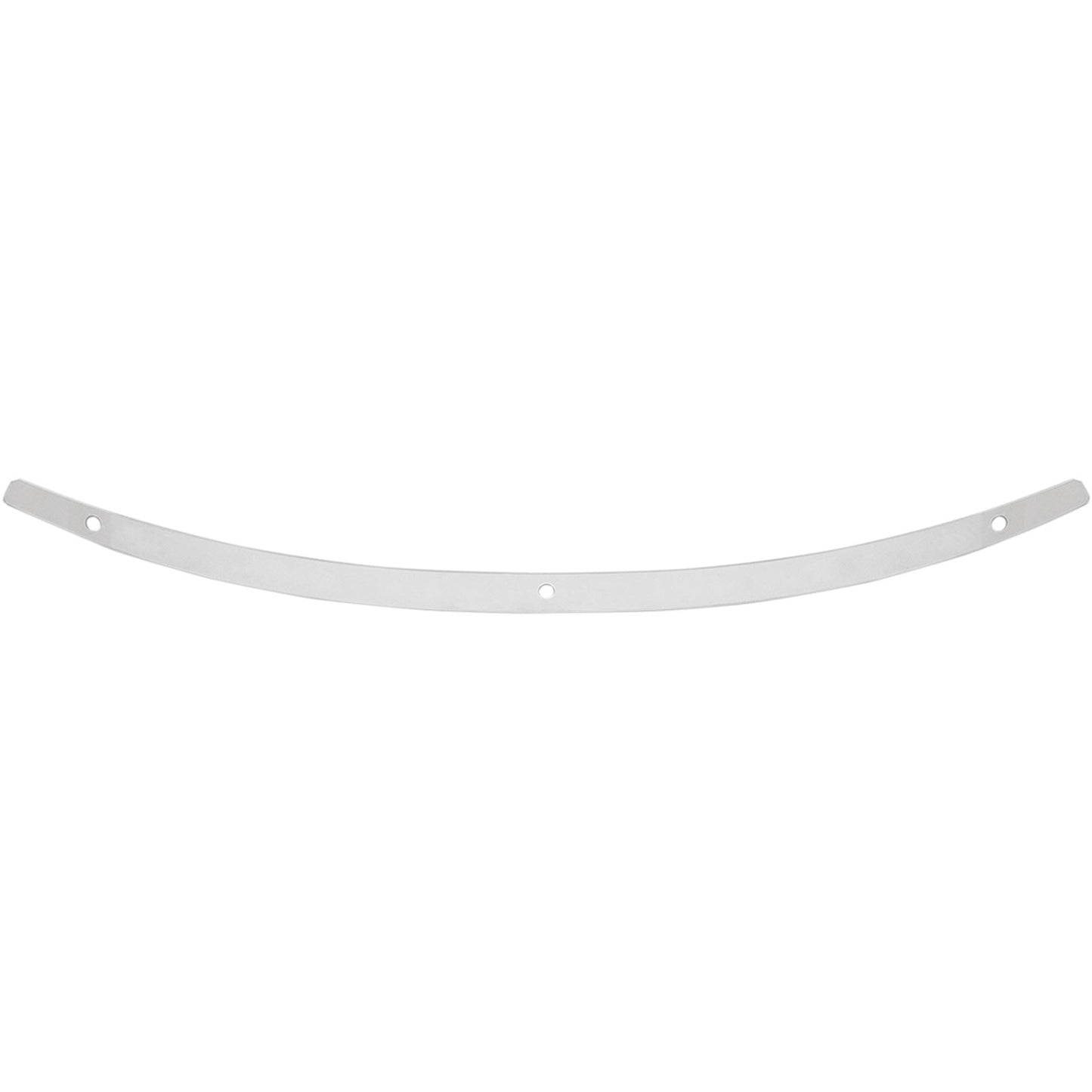 Memphis Shades Windshield Trim - Polished - Solid - FLH '96-'13 MEM0942_427016