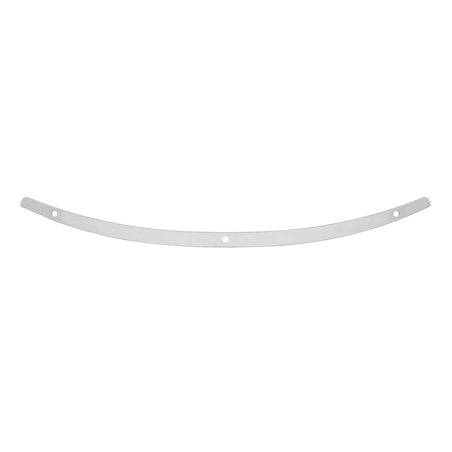 Memphis Shades Windshield Trim - Polished - Solid - FLH '14+ MEM0971_73652
