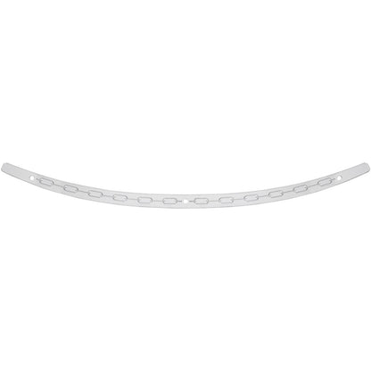 Memphis Shades Windshield Trim - Polished - Chain - FLH '14+ MEM0973_427031