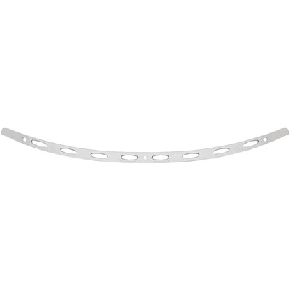 Memphis Shades Windshield Trim - Polished - Oval - FLH '14+ MEM0975_427035