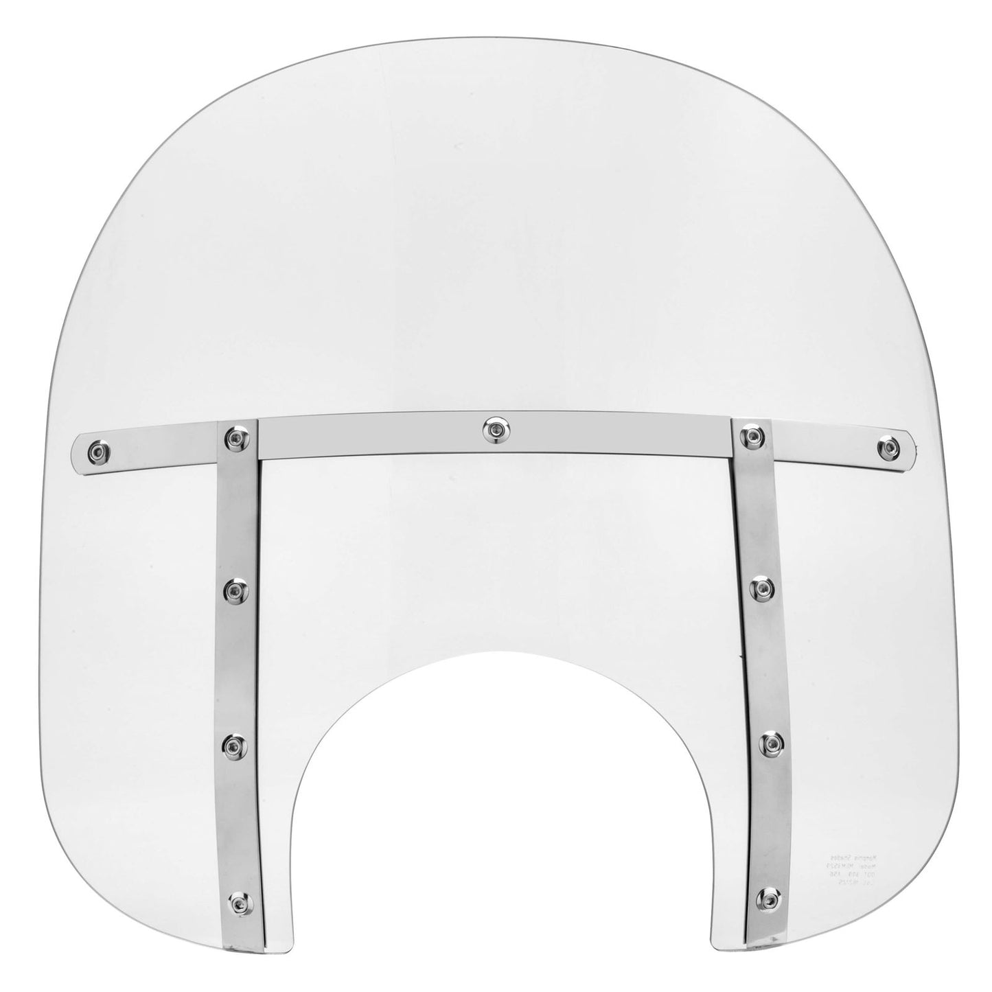 Memphis Shades Fats Windshield - 15" - 9" Headlight Cutout - Clear MEM3520_73718