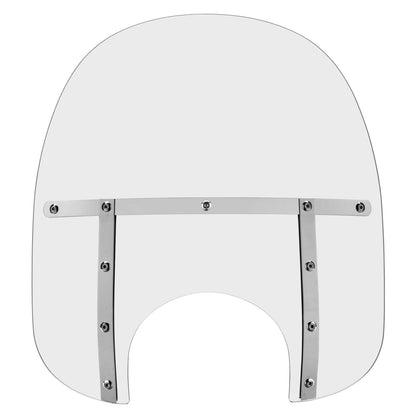 Memphis Shades Fats Windshield - 17" - 9" Headlight Cutout - Clear MEM3620_73725