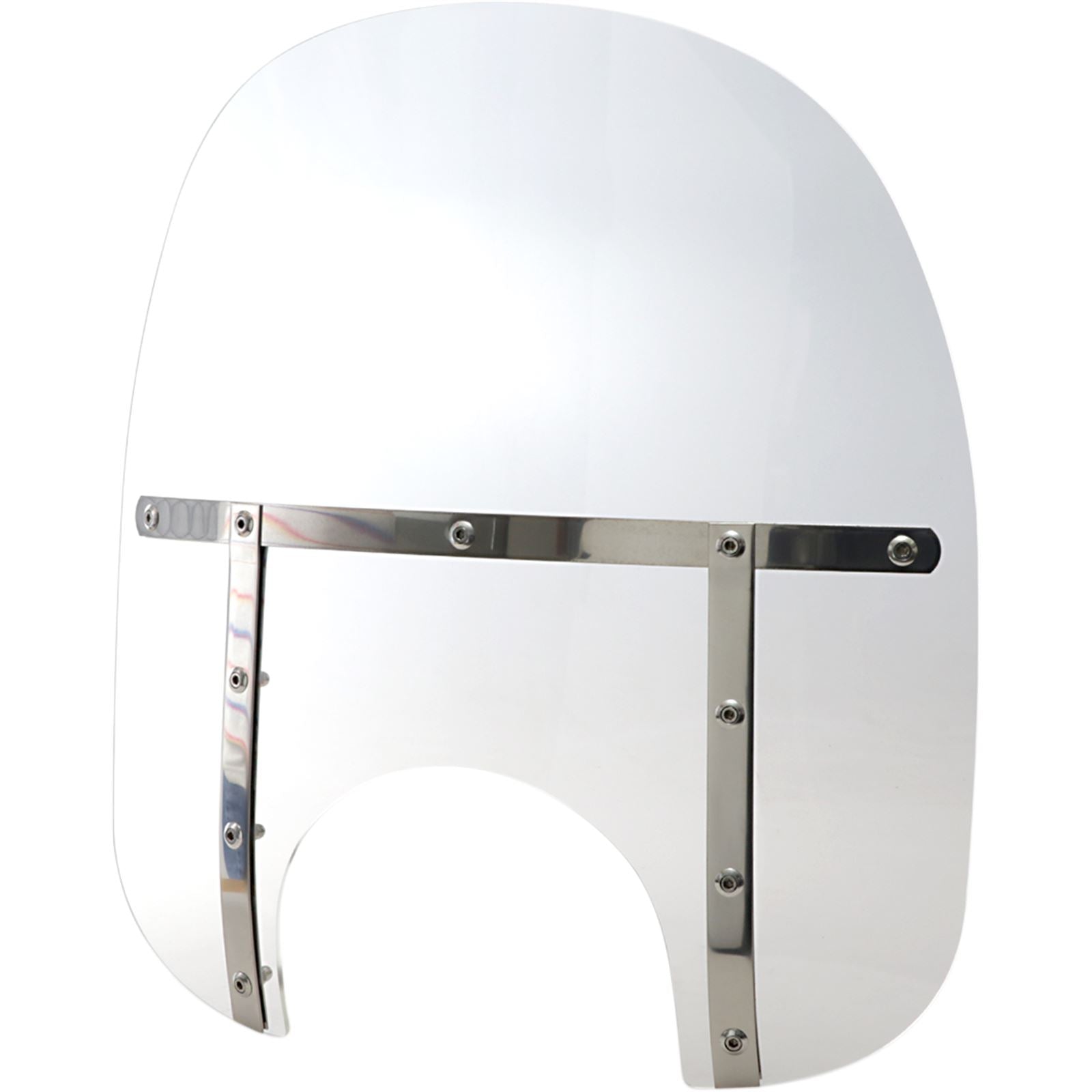 Memphis Shades Fats Windshield - 17" - 9" Headlight Cutout - Clear MEM3620_427823