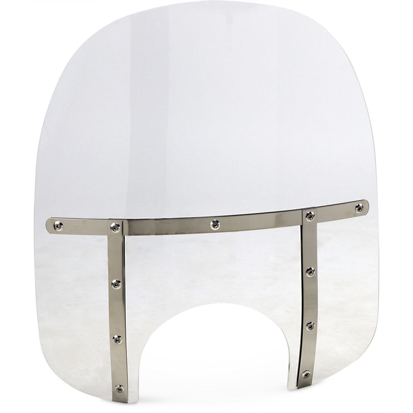 Memphis Shades Fats Windshield - 19" - 9" Headlight Cutout - Clear MEM3710_427831
