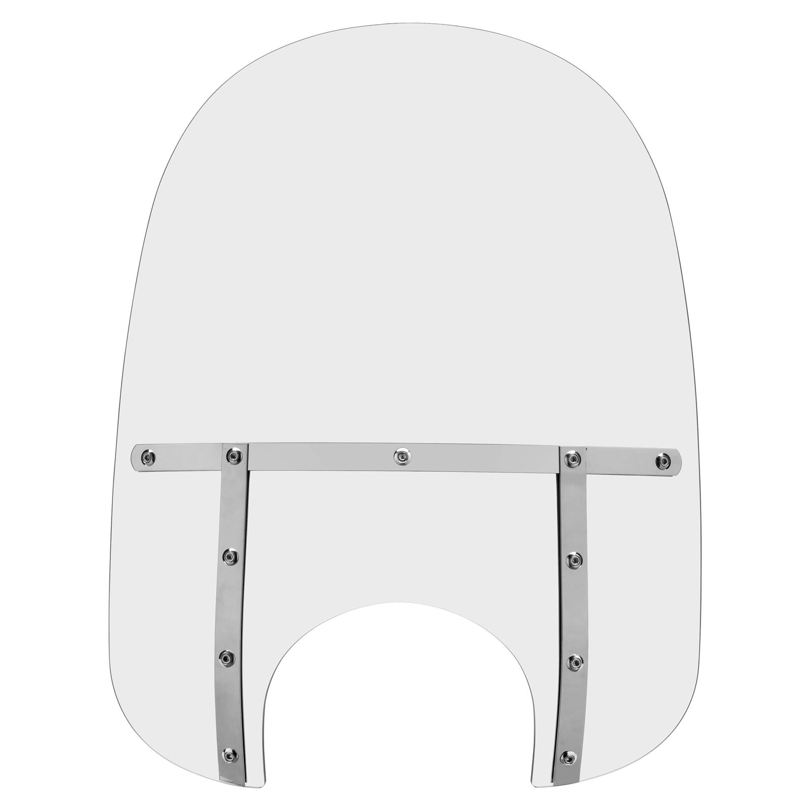 Memphis Shades Fats Windshield - 21" - 9" Headlight Cutout - Clear MEM3810_73742