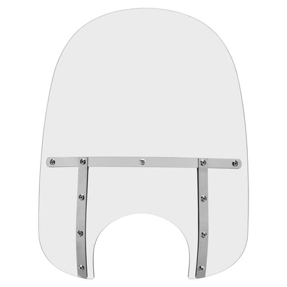 Memphis Shades Fats Windshield - 21" - 9" Headlight Cutout - Clear MEM3810_73742