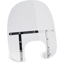 Memphis Shades Fats Windshield - 17" - Clear MEM6820_427325