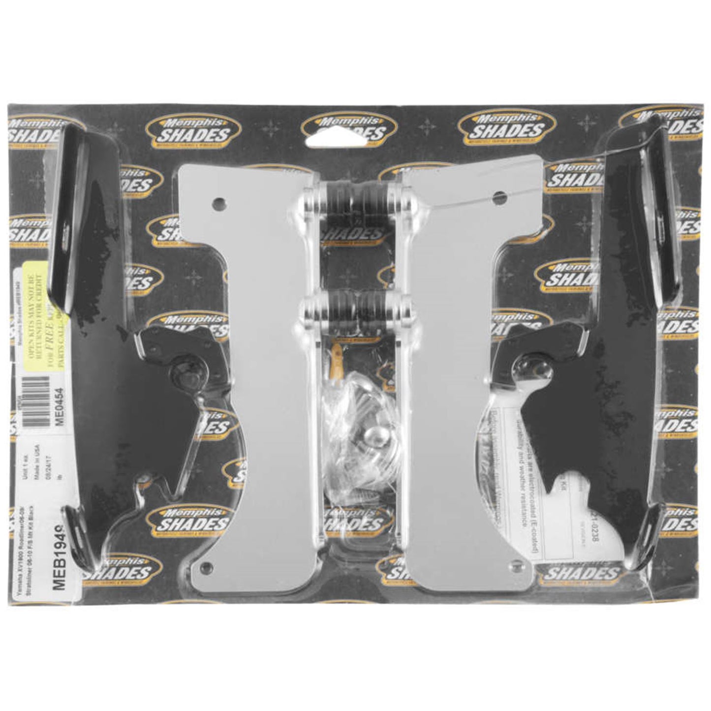 Memphis Shades Fats/Slim Trigger Lock Mounting Kit - XV 19 - Black MEB1949_73823
