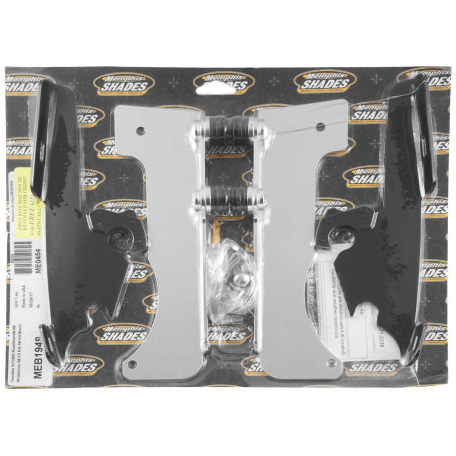 Memphis Shades Fats/Slim Trigger Lock Mounting Kit - XV 19 - Black MEB1949_73823
