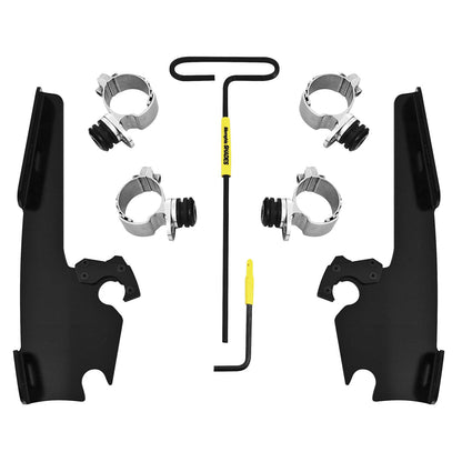 Memphis Shades Fats/Slim Mounting Kit - Black - XL12C MEB2005_73826
