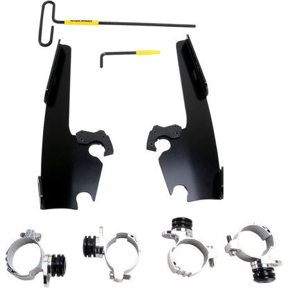 Memphis Shades Fats/Slim Mounting Kit - Black - XL12C MEB2005_425960
