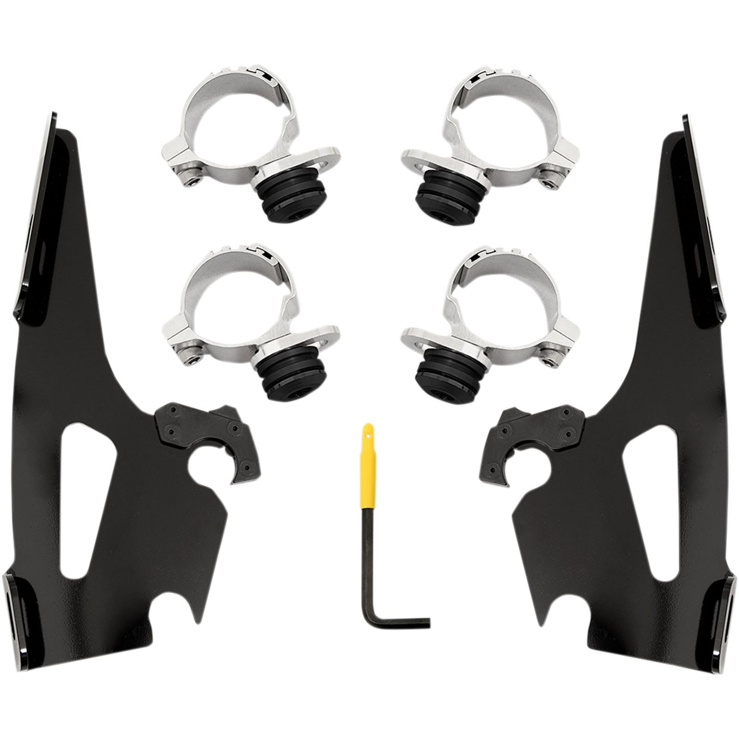 Memphis Shades Fats/Slim/Sportshield Mounting Kit - Black - Scout MEB2019_427652