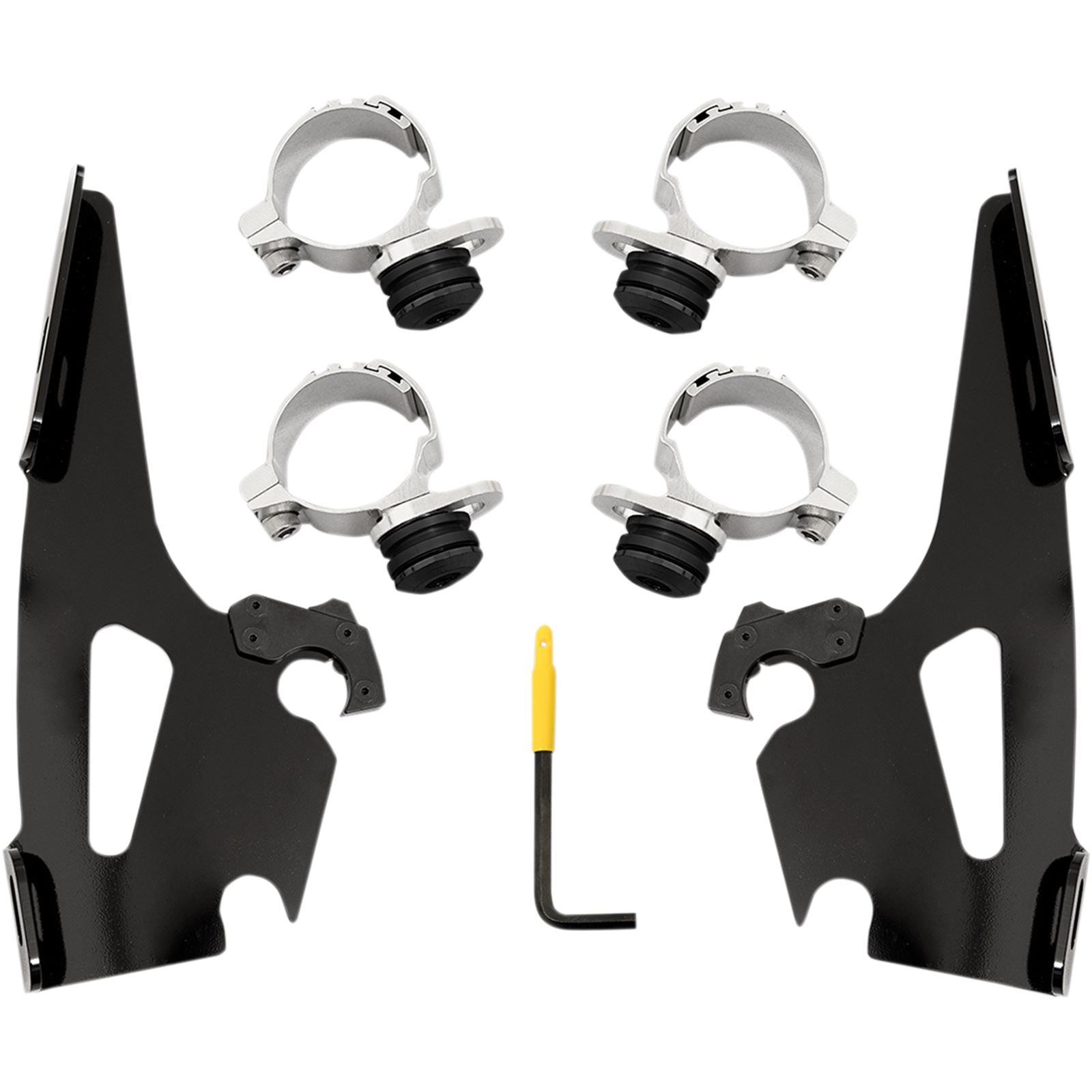 Memphis Shades Fats/Slim/Sportshield Mounting Kit - Black - Scout MEB2019_427652