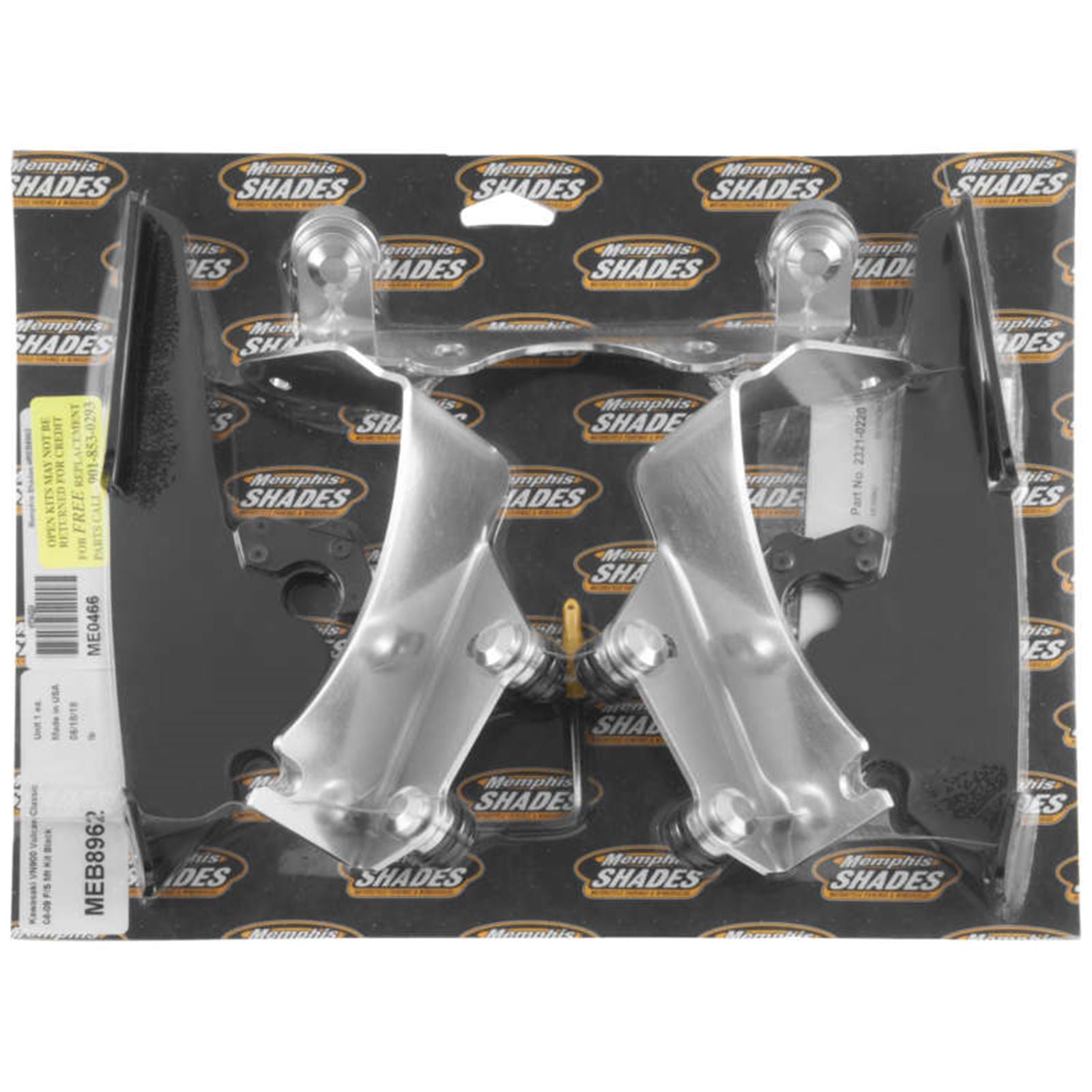 Memphis Shades Fats/Slim Trigger Lock Mounting Kit - VN900 Classic - Black MEB8962_73830