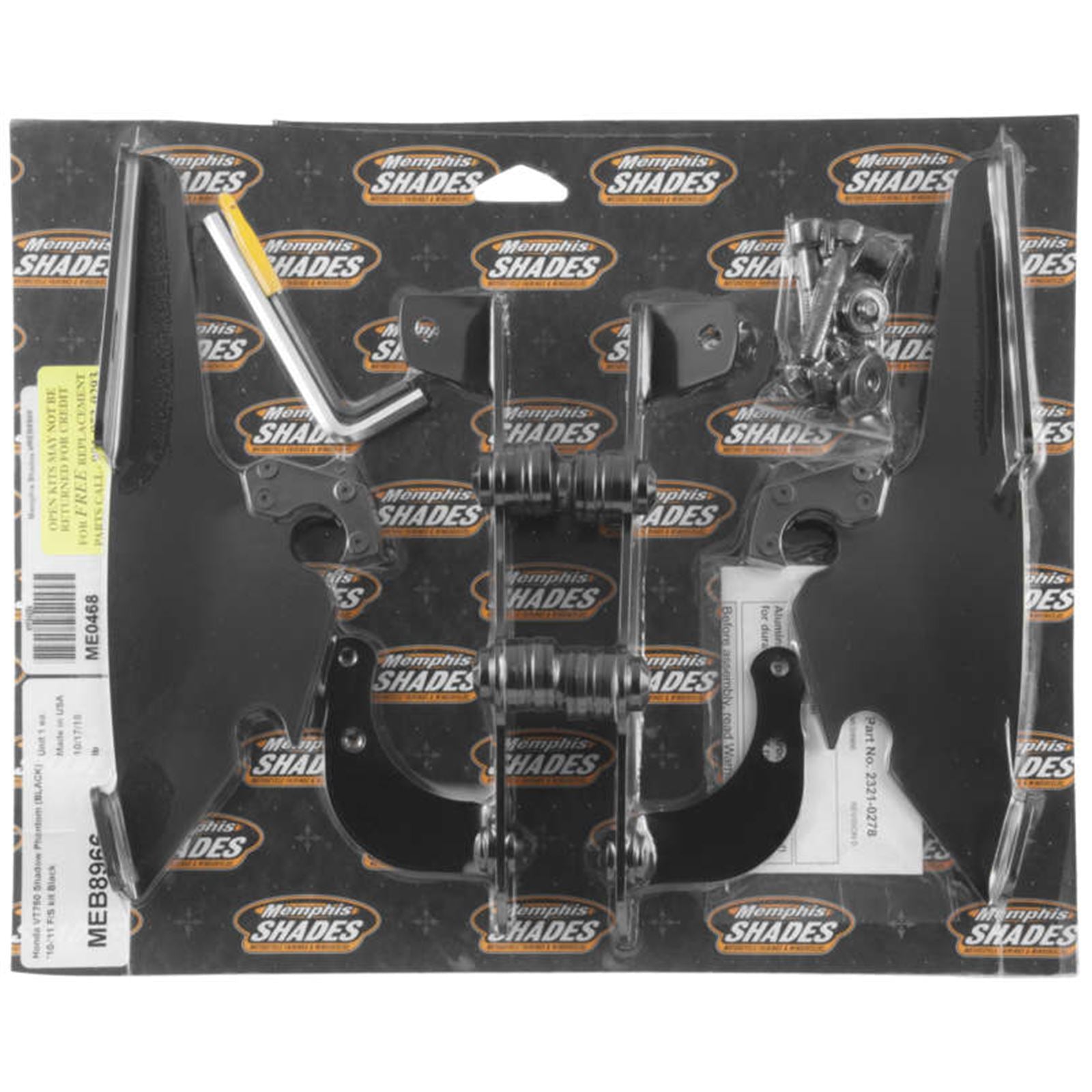 Memphis Shades Fats/Slim Trigger Lock Mounting Kit - Phantom - Black MEB8966_73831