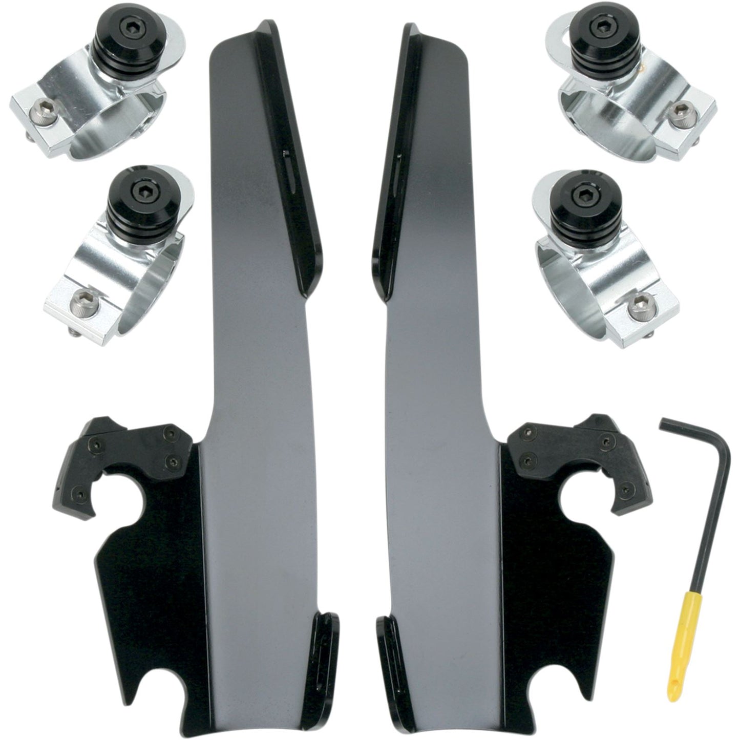 Memphis Shades Fats/Slim Trigger Lock Mounting Kit - Narrow - Black MEB8967_425893