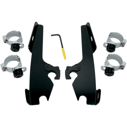 Memphis Shades Fats/Slim Trigger Lock Mounting Kit - Wide - Black MEB8968_425894