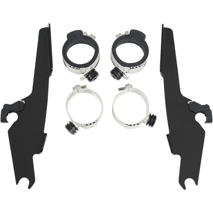 Memphis Shades Fats/Slim Trigger Lock Mounting Kit - XV 6/11 Classic - Black MEB8980_427566