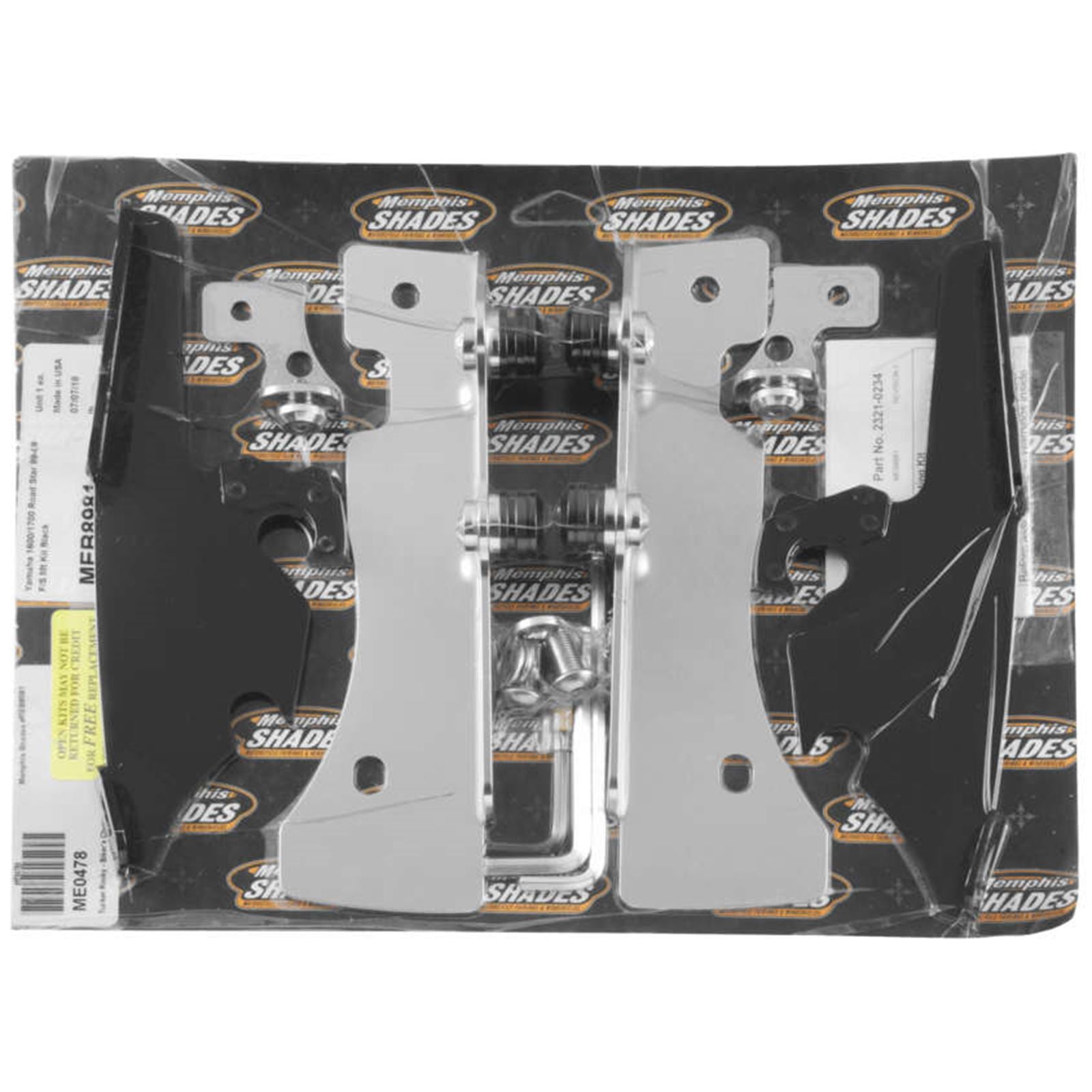 Memphis Shades Fats/Slim Trigger Lock Mounting Kit - XV 16/17 - Black MEB8981_73837