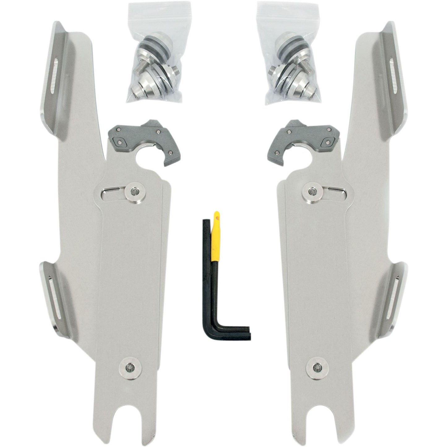 Memphis Shades Batwing Mounting Kit - Covered Forks without Lightbar MEK1951_426675