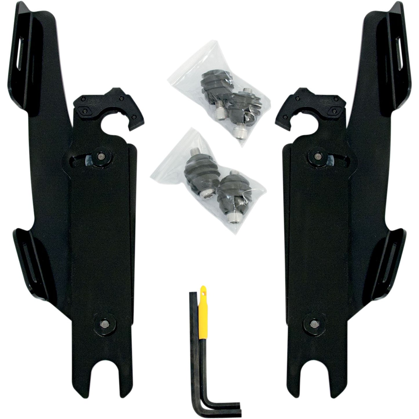 Memphis Shades Hardware Kit - Black without Lightbar - Black MEK1952_425902