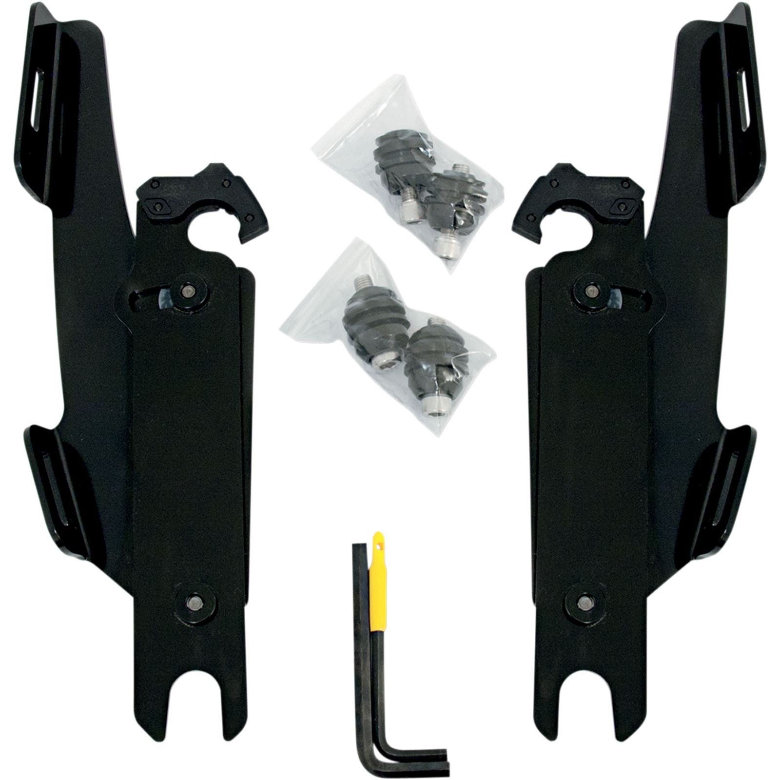 Memphis Shades Hardware Kit - Black without Lightbar - Black MEK1952_425902