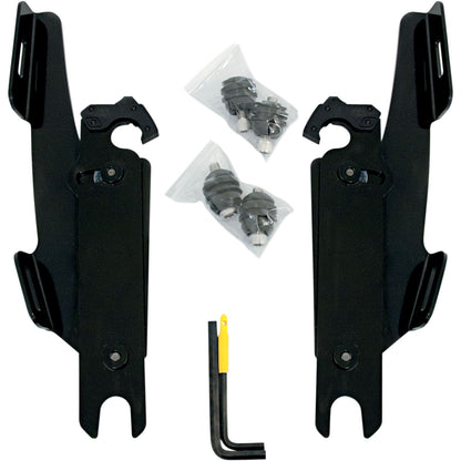 Memphis Shades Hardware Kit - Black without Lightbar - Black MEK1952_425902