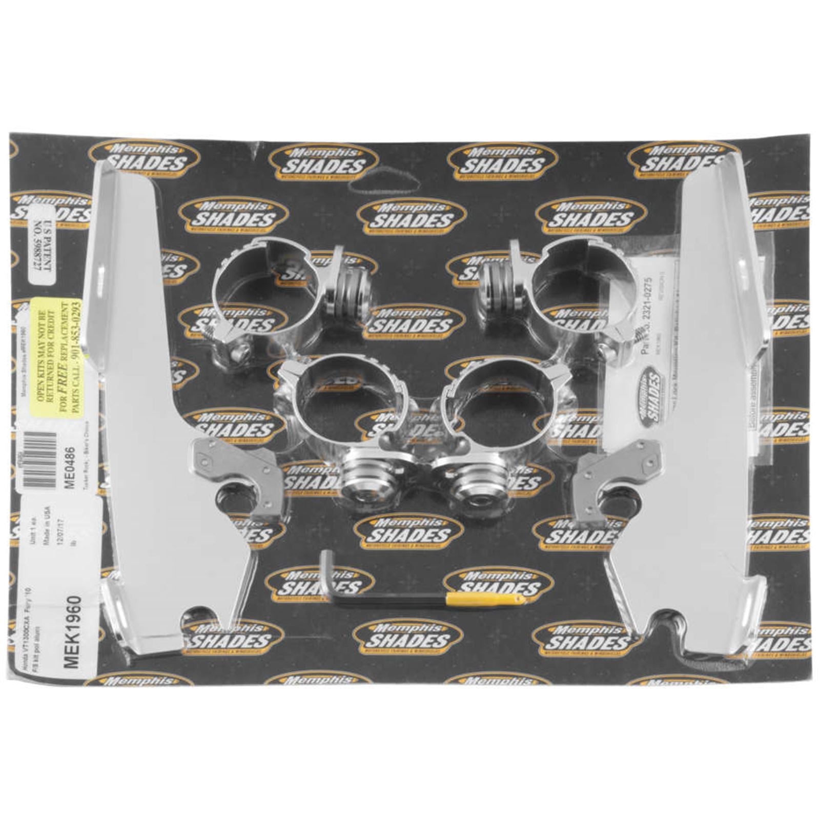 Memphis Shades Fats/Slim Trigger Lock Mounting Kit - Fury MEK1960_73843