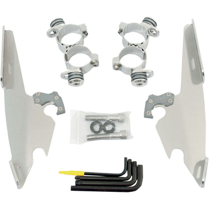 Memphis Shades Fats/Slim Mounting Kit - Polished - XL 48 MEK1986_426691