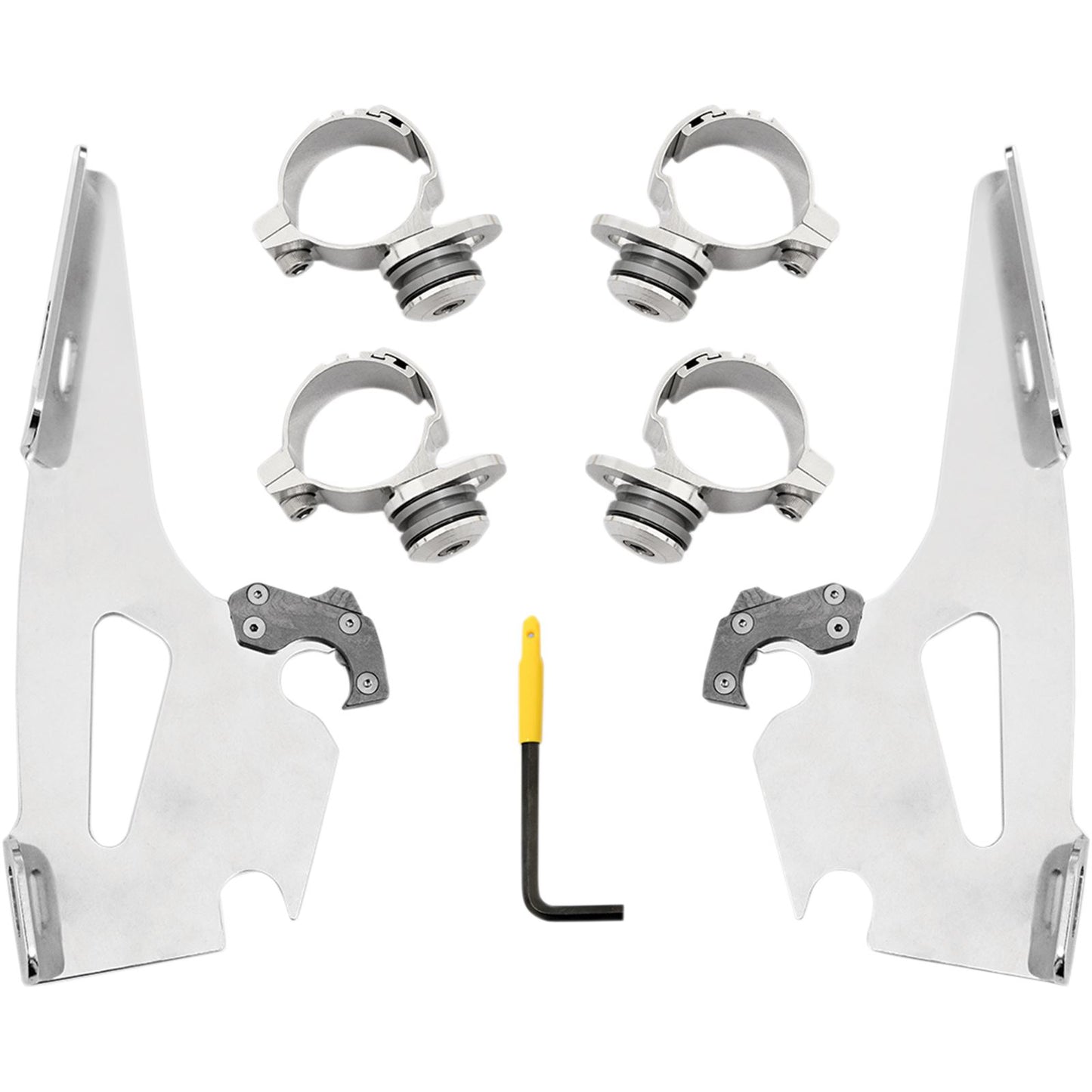 Memphis Shades Fats/Slim Mounting Kit - Polished - Scout MEK2019_427651