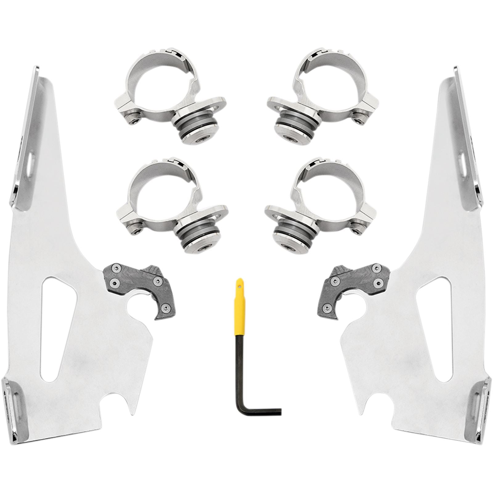 Memphis Shades Fats/Slim Mounting Kit - Polished - Scout MEK2019_427651