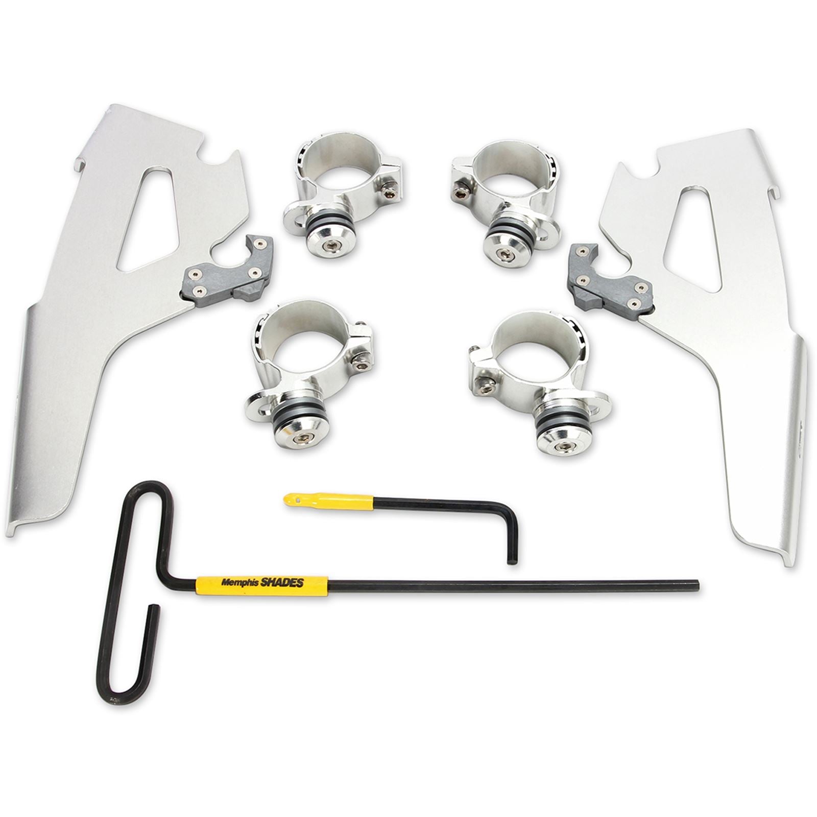 Memphis Shades Fats/Slim Trigger Lock Mounting Kit - Vegas - Polished MEK2021_427660