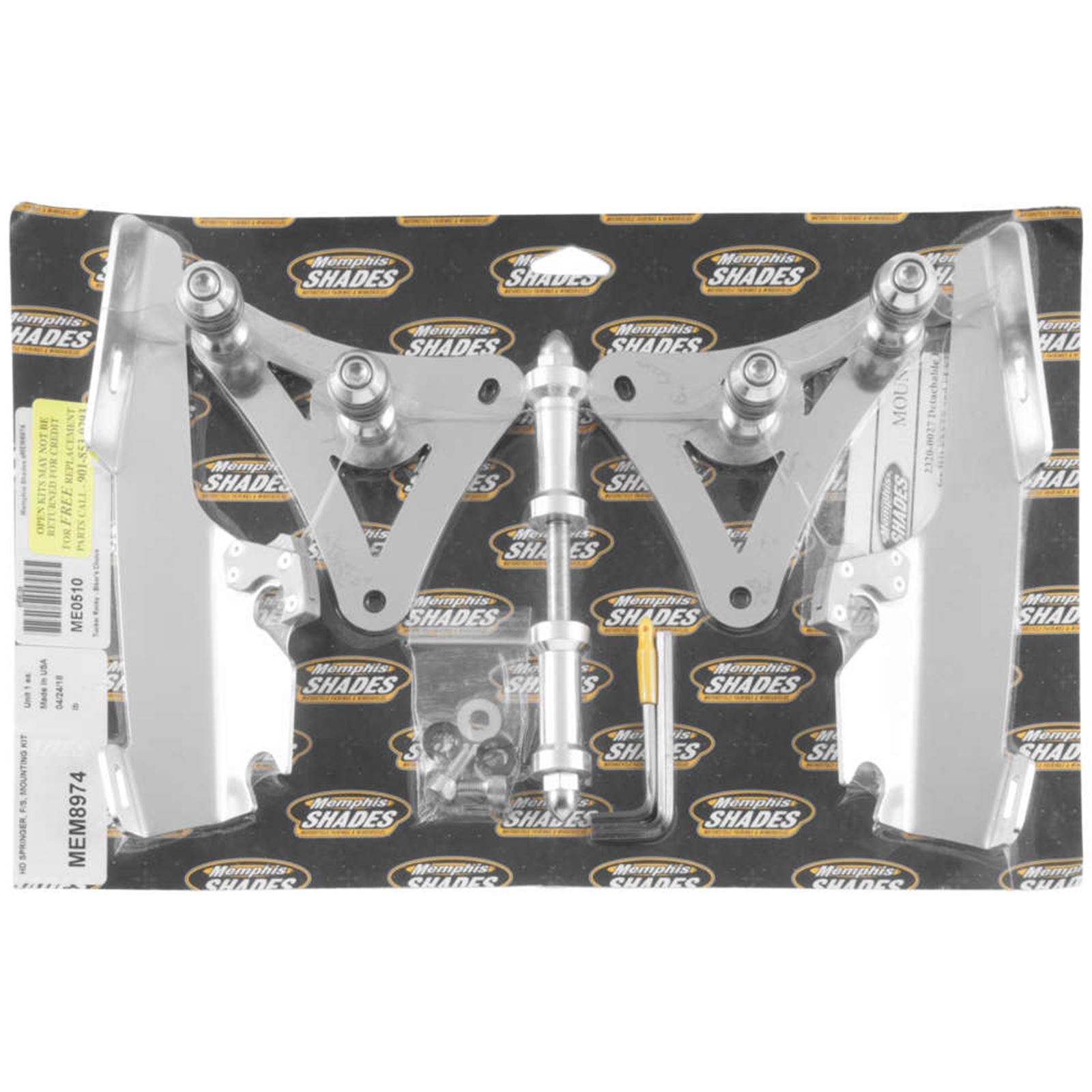 Memphis Shades Fats/Slim Trigger Lock Mounting Kit - Springer MEM8974_73866