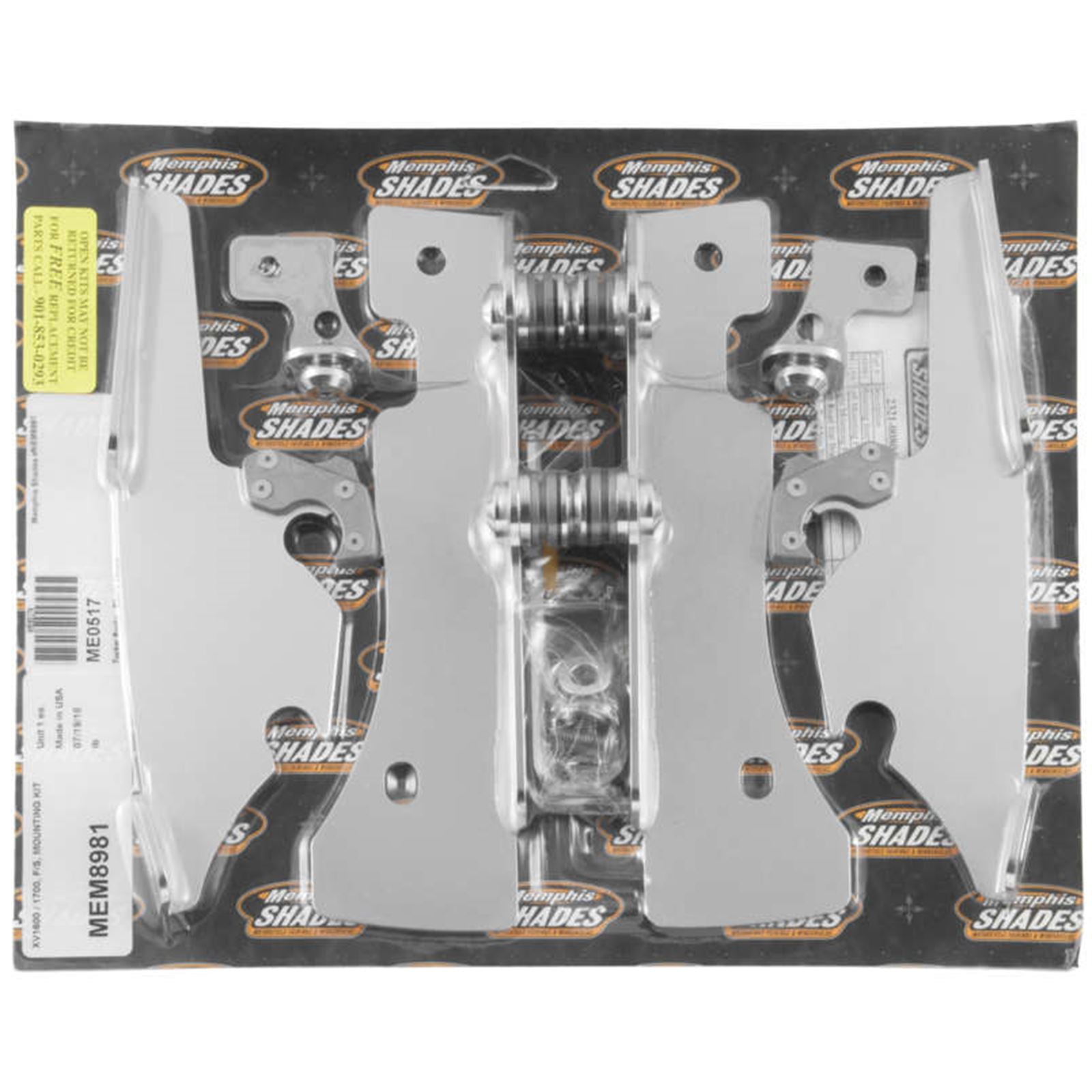Memphis Shades Fats/Slim Trigger Lock Mounting Kit - XV1600 MEM8981_73872