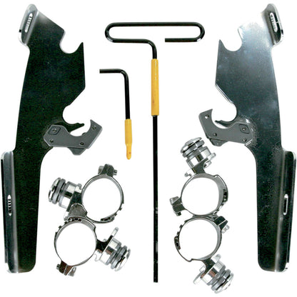 Memphis Shades Fats/Slim Trigger Lock Mounting Kit - Fits Kawasaki MEM8982_427446