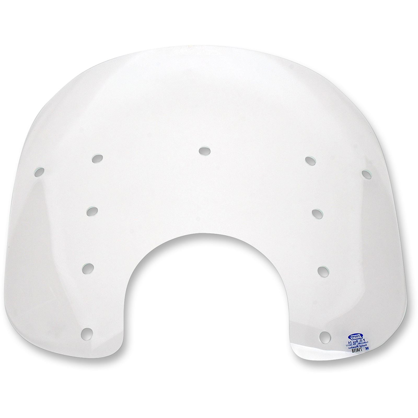 Memphis Shades Fats Windshield - 13" - Clear - Plastic MEP3110_427945