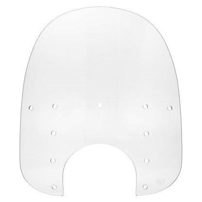 Memphis Shades Fats Windshield - 19" - 9" Headlight Cutout - Clear - Plastic MEP3710_73951