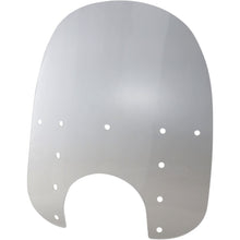 Memphis Shades Fats Windshield - 19" - 9" Headlight Cutout - Clear - Plastic MEP3710_427986