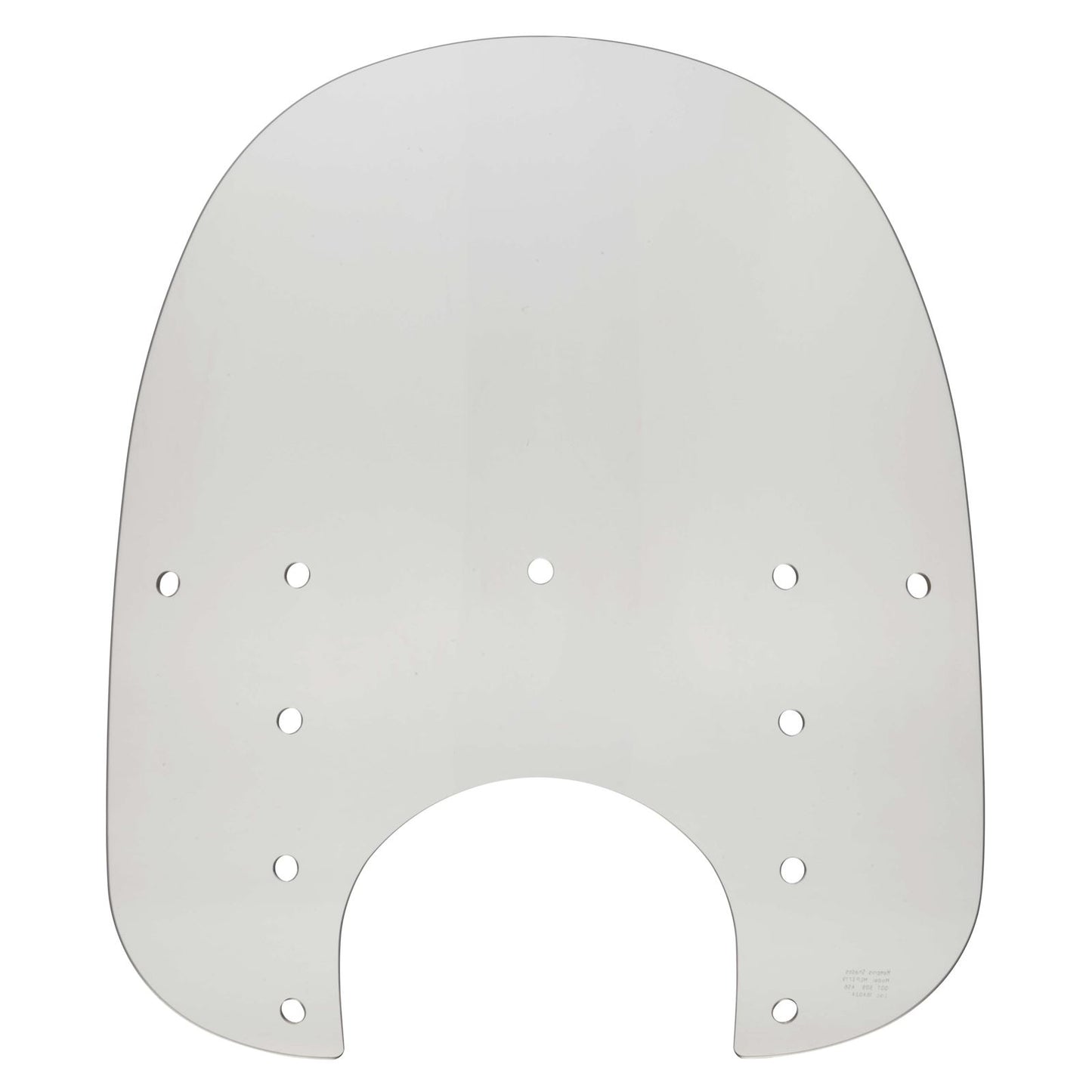Memphis Shades Fats Windshield - 19" - 9" Headlight Cutout - Solar - Plastic MEP3719_73957